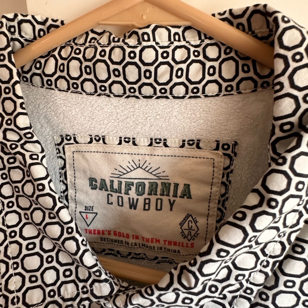 NWT California Cowboy High Water shirt